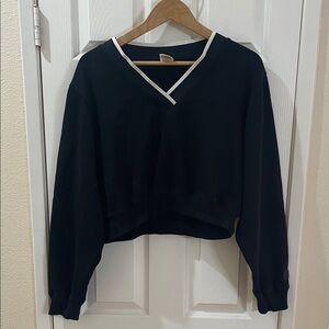 VS PINK Fleece V-Neck Pullover